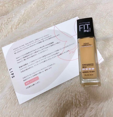フィットミーリキッドファンデーション/MAYBELLINE NEW YORK/リキッドファンデーションを使ったクチコミ(1枚目)