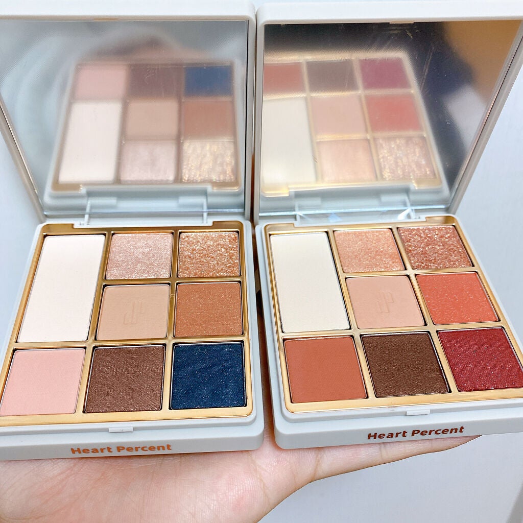 ドットオンムードアイパレット/Heart Percent/アイシャドウパレットを使ったクチコミ(1枚目)