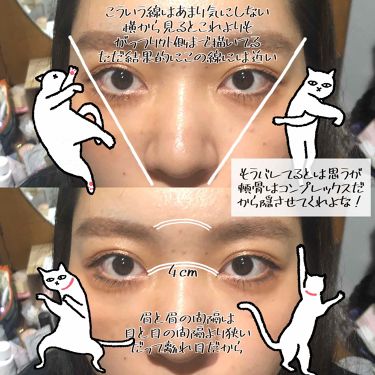 ミックスアイブロウ キャンメイクを使った口コミ 離れ目丸目甘顔遠心顔 濃いめの女顔しに子ち By しに子ちゃん 乾燥肌 Lips