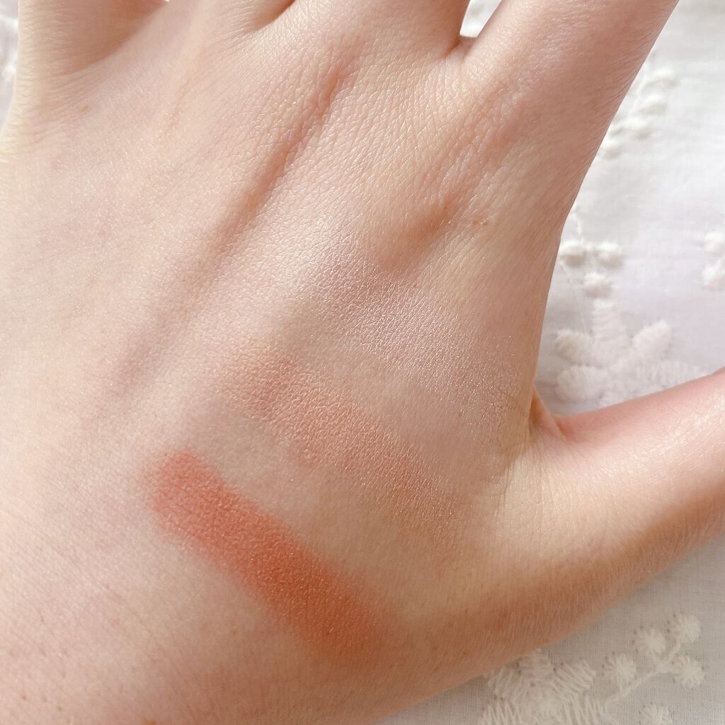 オーラティック ブラッシュ/excel/パウダーチークを使ったクチコミ（3枚目）