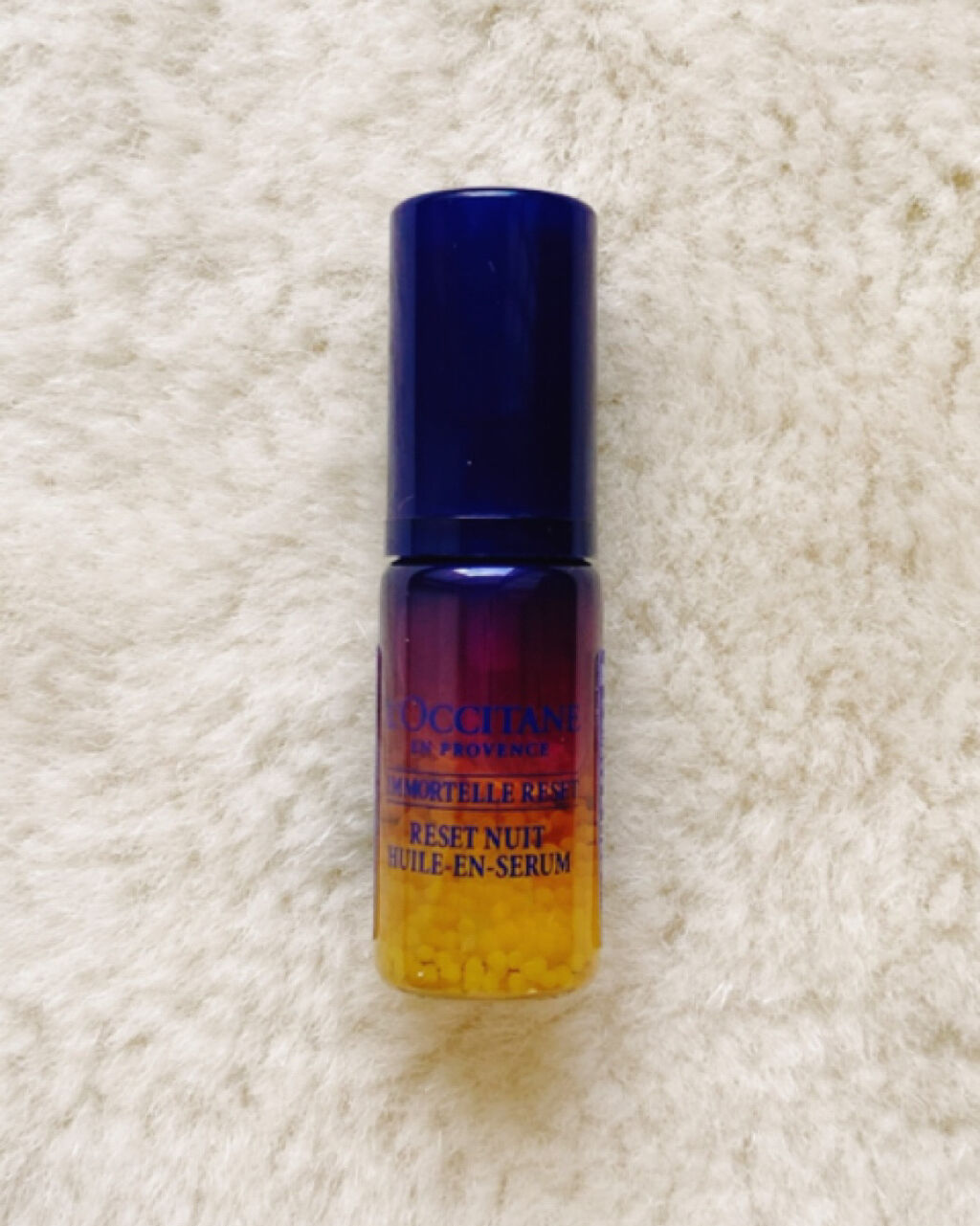 イモーテル オーバーナイトリセットセラム/L'OCCITANE/美容液を使ったクチコミ（2枚目）