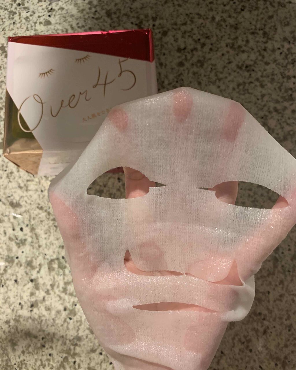 ルルルンOVER45 カメリアピンク(モイスト)/ルルルン/シートマスク・パックを使ったクチコミ(1枚目)