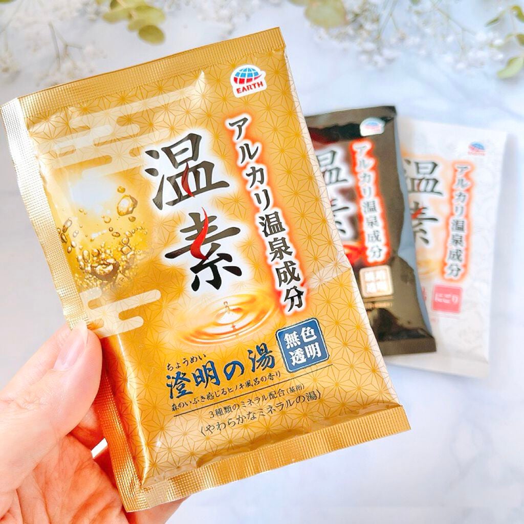 琥珀の湯&白華の湯 詰合せパック/温素/入浴剤セットを使ったクチコミ(7枚目)
