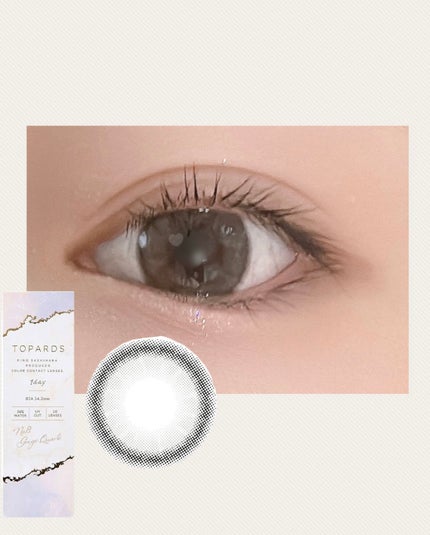 TOPARDS 1day/TOPARDS/ワンデー(1DAY)カラコンを使ったクチコミ(3枚目)