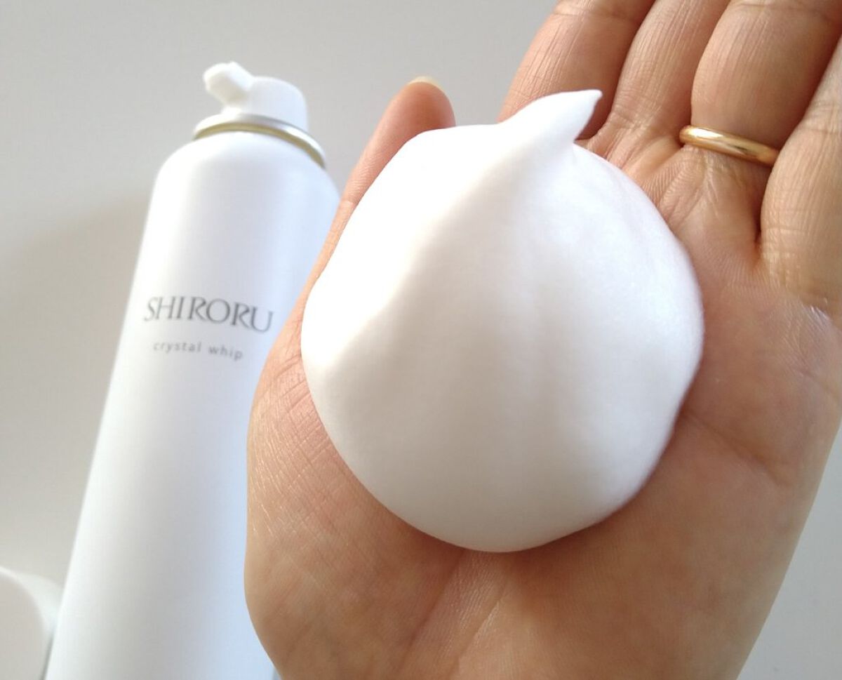 クリスタルホイップ/SHIRORU/泡洗顔を使ったクチコミ（3枚目）