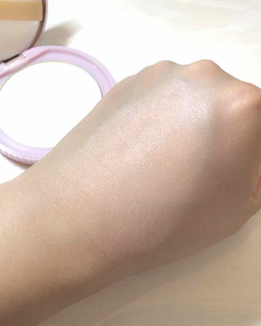 トランスペアレントフィニッシュパウダー/キャンメイク/プレストパウダーを使ったクチコミ(4枚目)