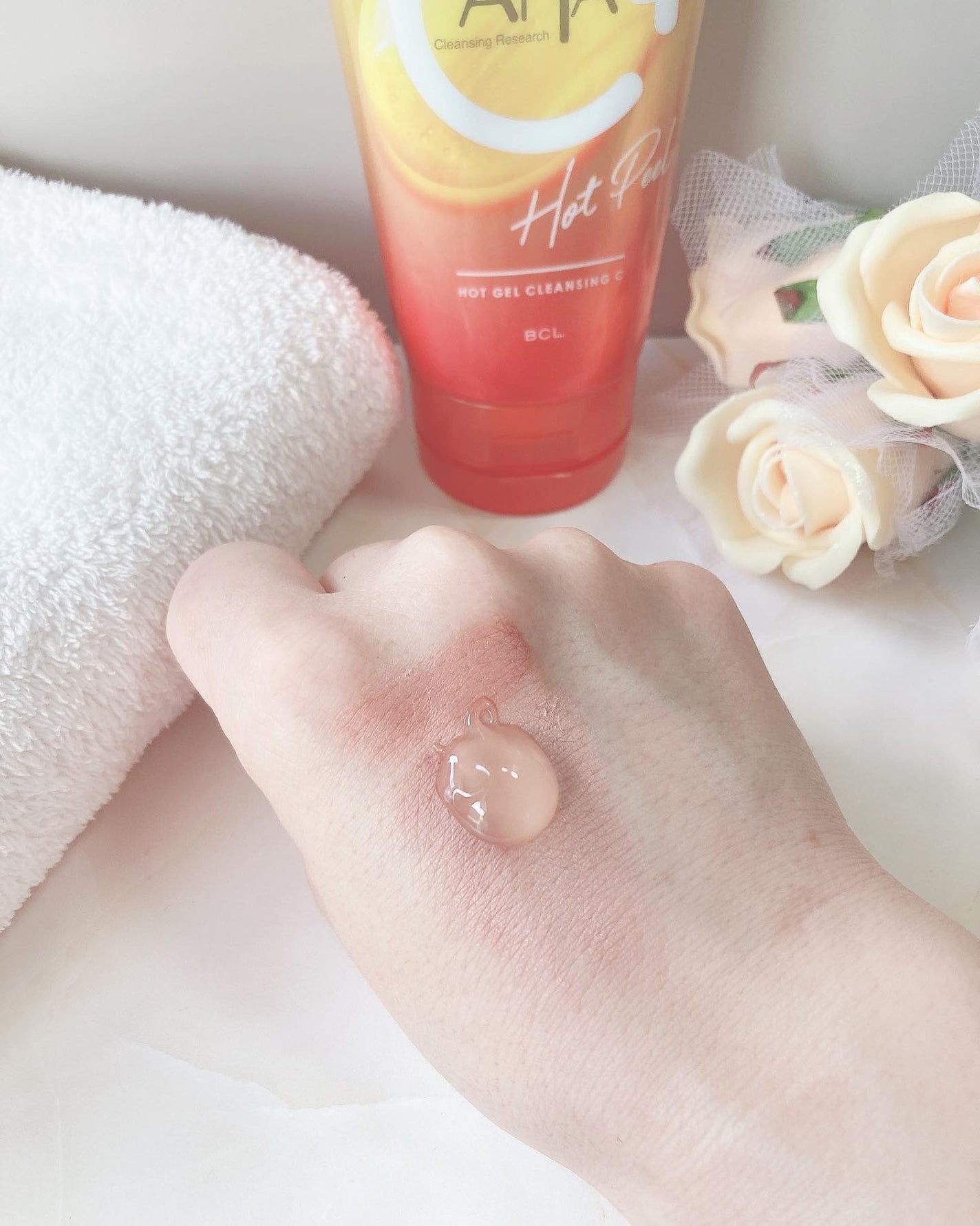 ホットジェルクレンジング C/クレンジングリサーチ/クレンジングジェルを使ったクチコミ(4枚目)