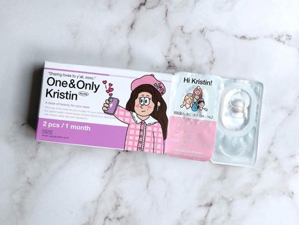 One & Only Kristin/Hapa kristin/カラーコンタクトレンズを使ったクチコミ(2枚目)