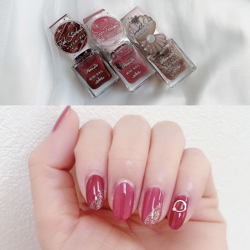 ミニネイル/パラドゥ/マニキュアを使ったクチコミ（2枚目）