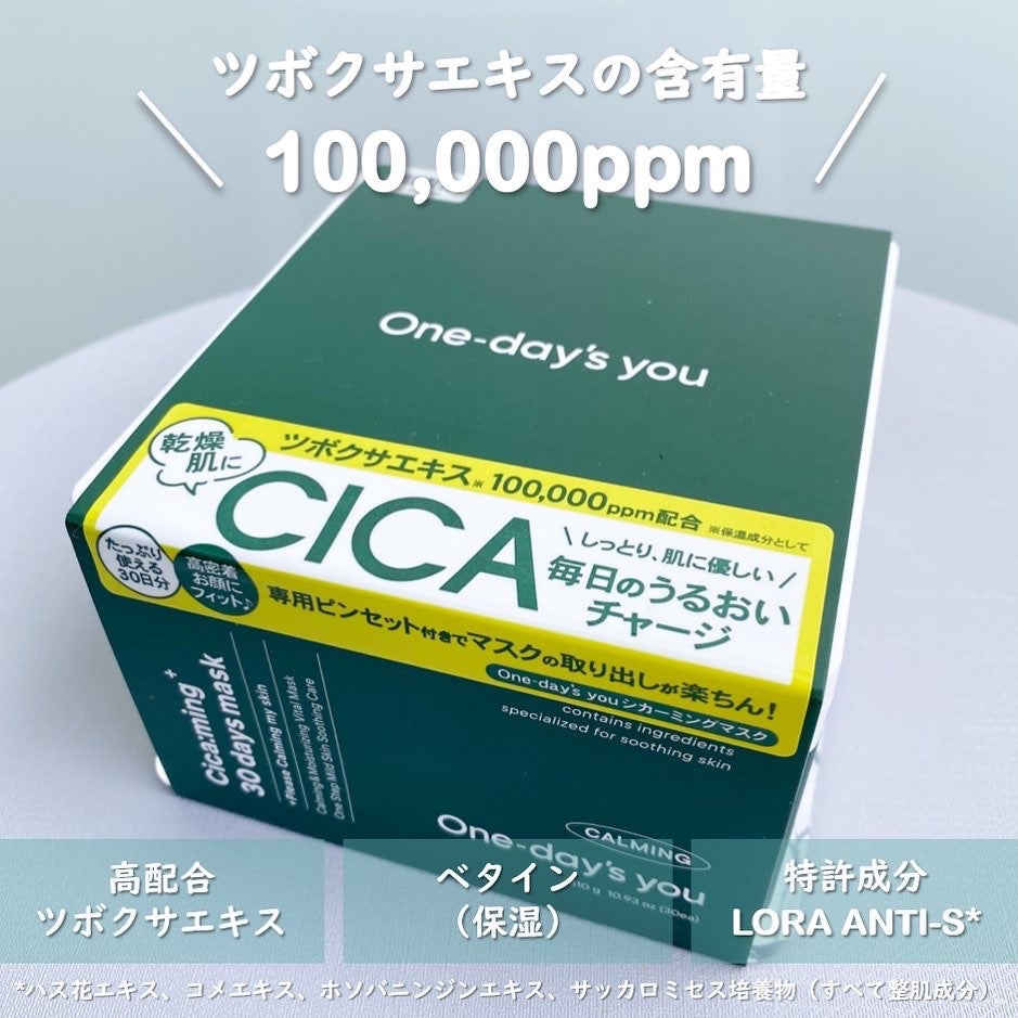 シカーミング30daysマスク/One-day's you/シートマスク・パックを使ったクチコミ(2枚目)