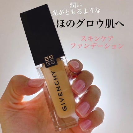 プリズム・リーブル・スキンケアリング・グロウ/GIVENCHY/リキッドファンデーションを使ったクチコミ(1枚目)