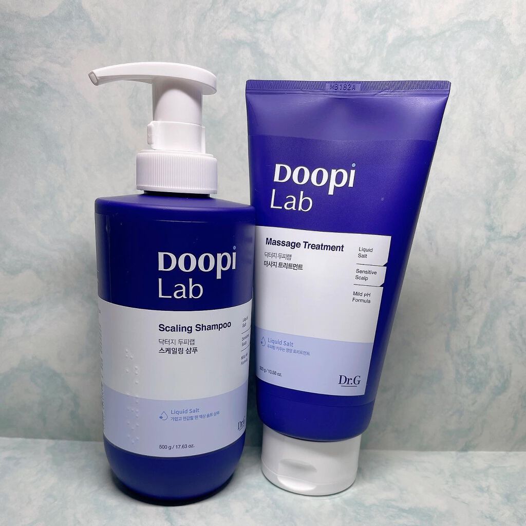 クールソルトスケーリングシャンプー/クールソルトスカルプトリートメント/Dr.G/市販シャンプーを使ったクチコミ（1枚目）