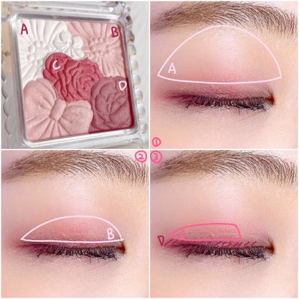 グロウフルールチークス/キャンメイク/パウダーチークを使ったクチコミ(3枚目)