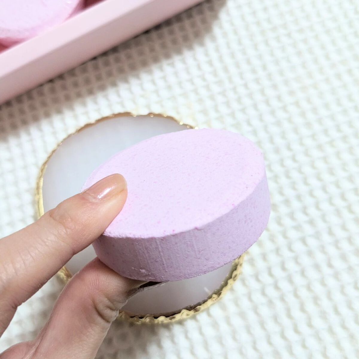 バスマカロン/リベルタ/炭酸系入浴剤を使ったクチコミ（2枚目）