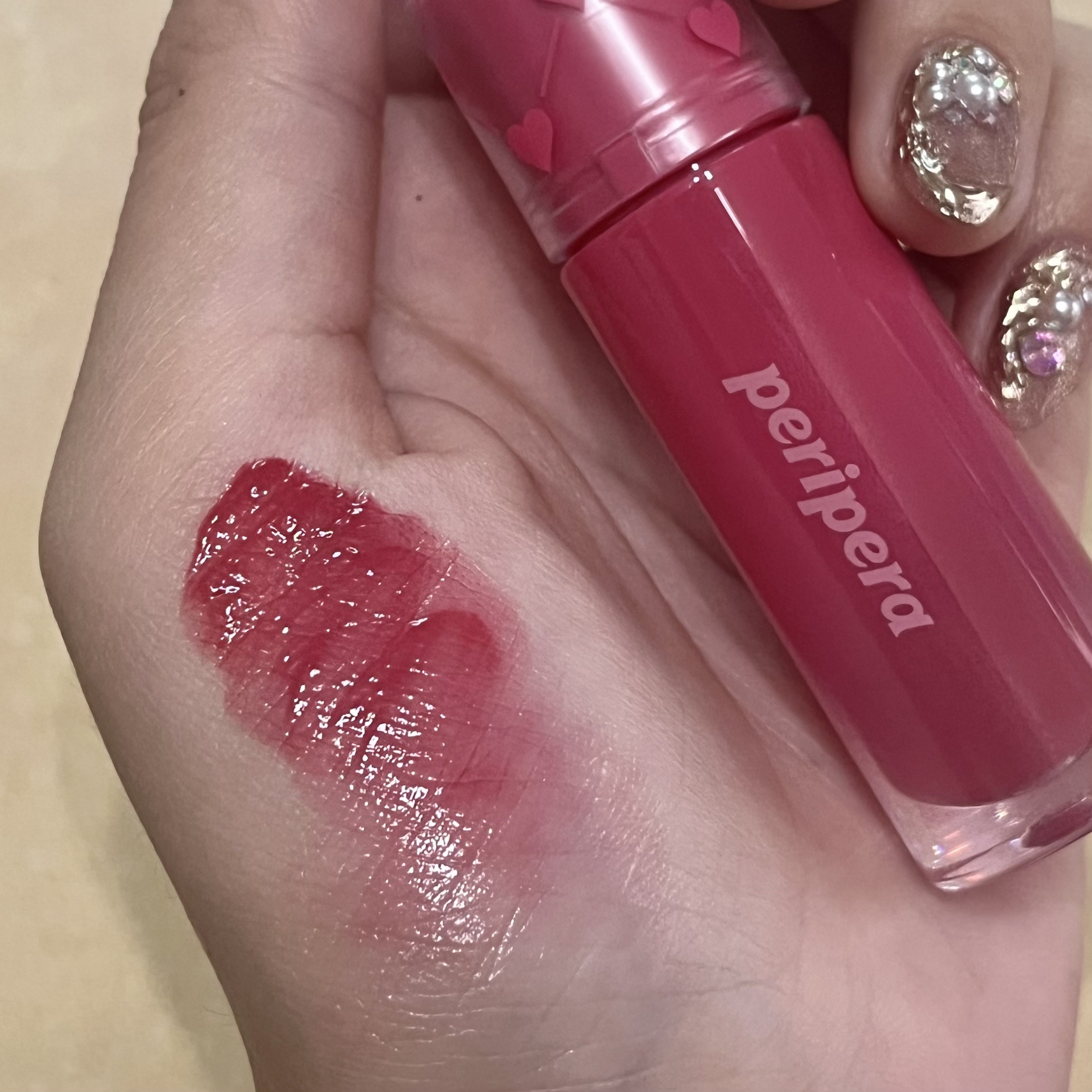 ペリペラ インク ムード グロイ ティント 32 行くよモーブいちご/PERIPERA/リップティントを使ったクチコミ（2枚目）