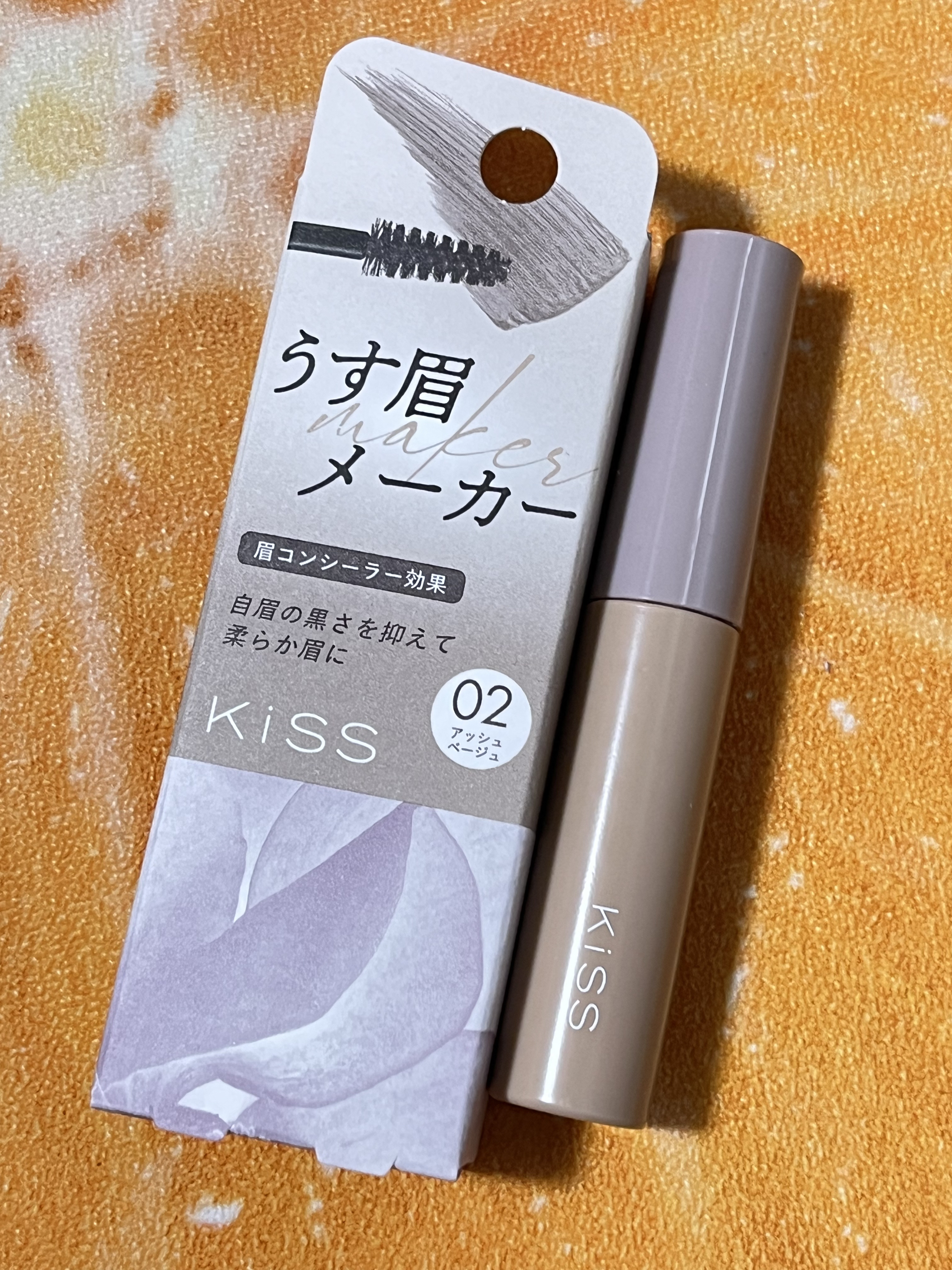 キス うす眉メーカー/KiSS/眉マスカラを使ったクチコミ（1枚目）