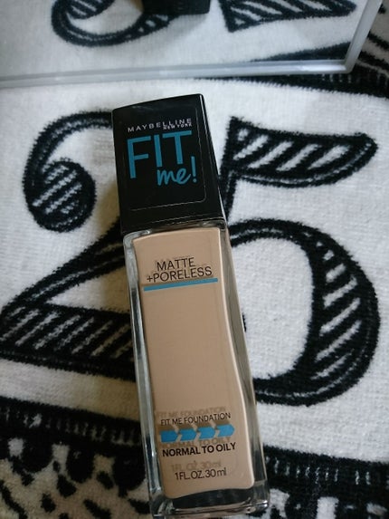 フィットミーリキッドファンデーション/MAYBELLINE NEW YORK/リキッドファンデーションを使ったクチコミ(1枚目)