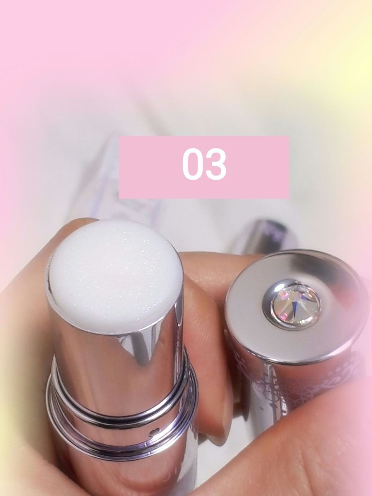 グロウブラッシュ バームティント/JILL STUART/ジェル・クリームチークを使ったクチコミ（2枚目）