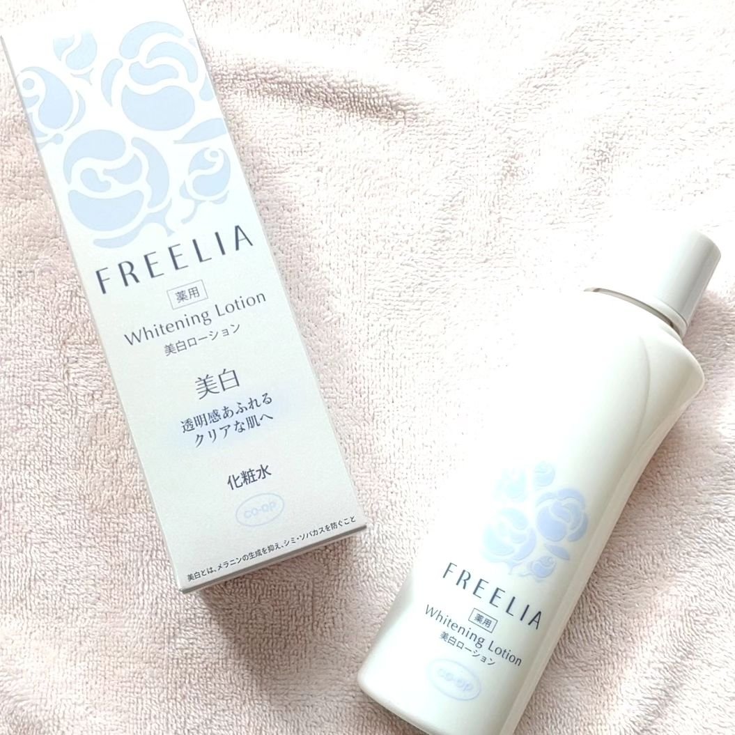 コープ フリーリア 薬用美白ローションEのクチコミ「アンバサダーをさせて頂いているナリス化粧品(@naris_coop)様より提供頂きました、コー.....」（1枚目）