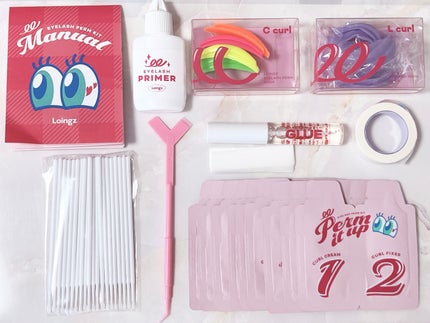 パーマイットアップアイラッシュパーマキット/Loingz/その他キットセットを使ったクチコミ(2枚目)