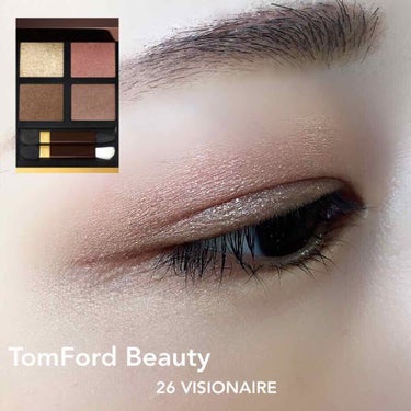 アイ カラー クォード/TOM FORD BEAUTY/パウダーアイシャドウを使ったクチコミ（1枚目）