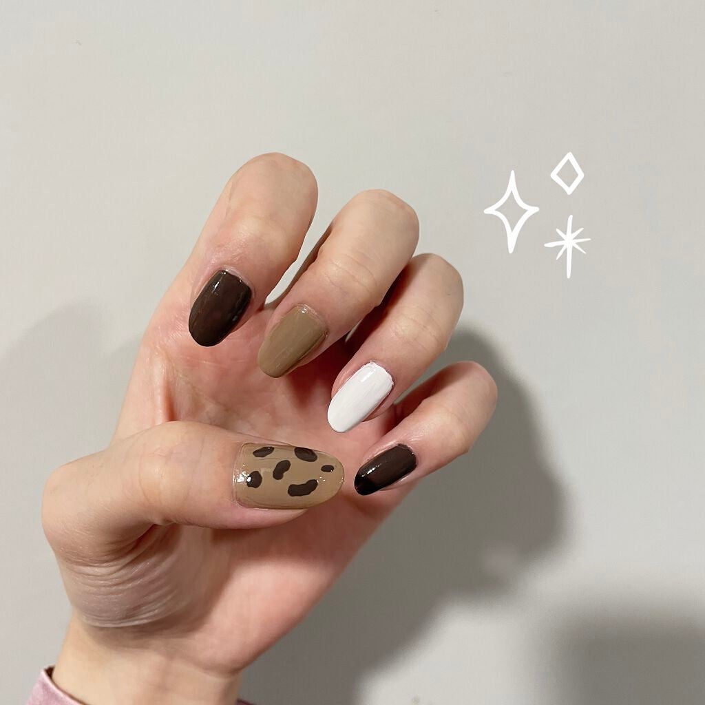 gene TOKYO ネイル/DAISO/マニキュアを使ったクチコミ(2枚目)