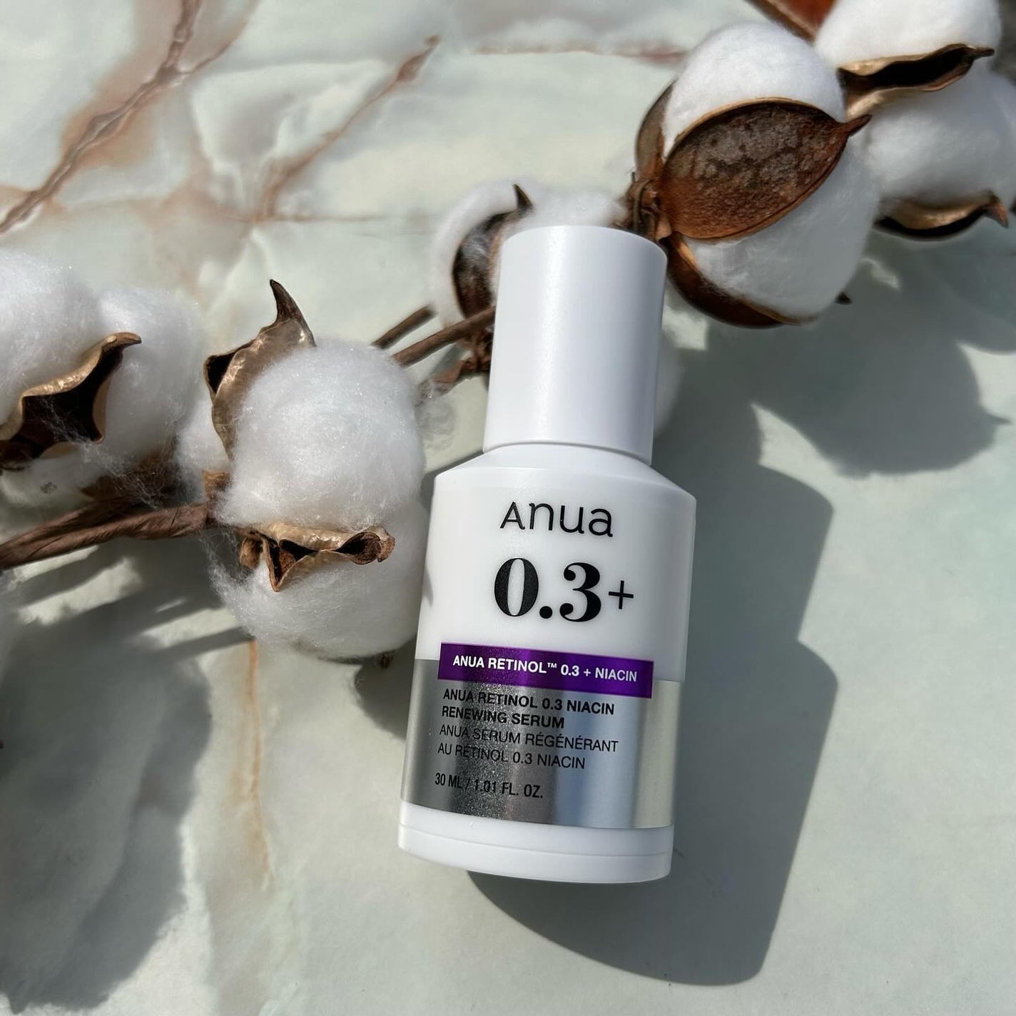 レチノール0.3 ナイアシンリニューイングセラム/Anua/美容液を使ったクチコミ(1枚目)