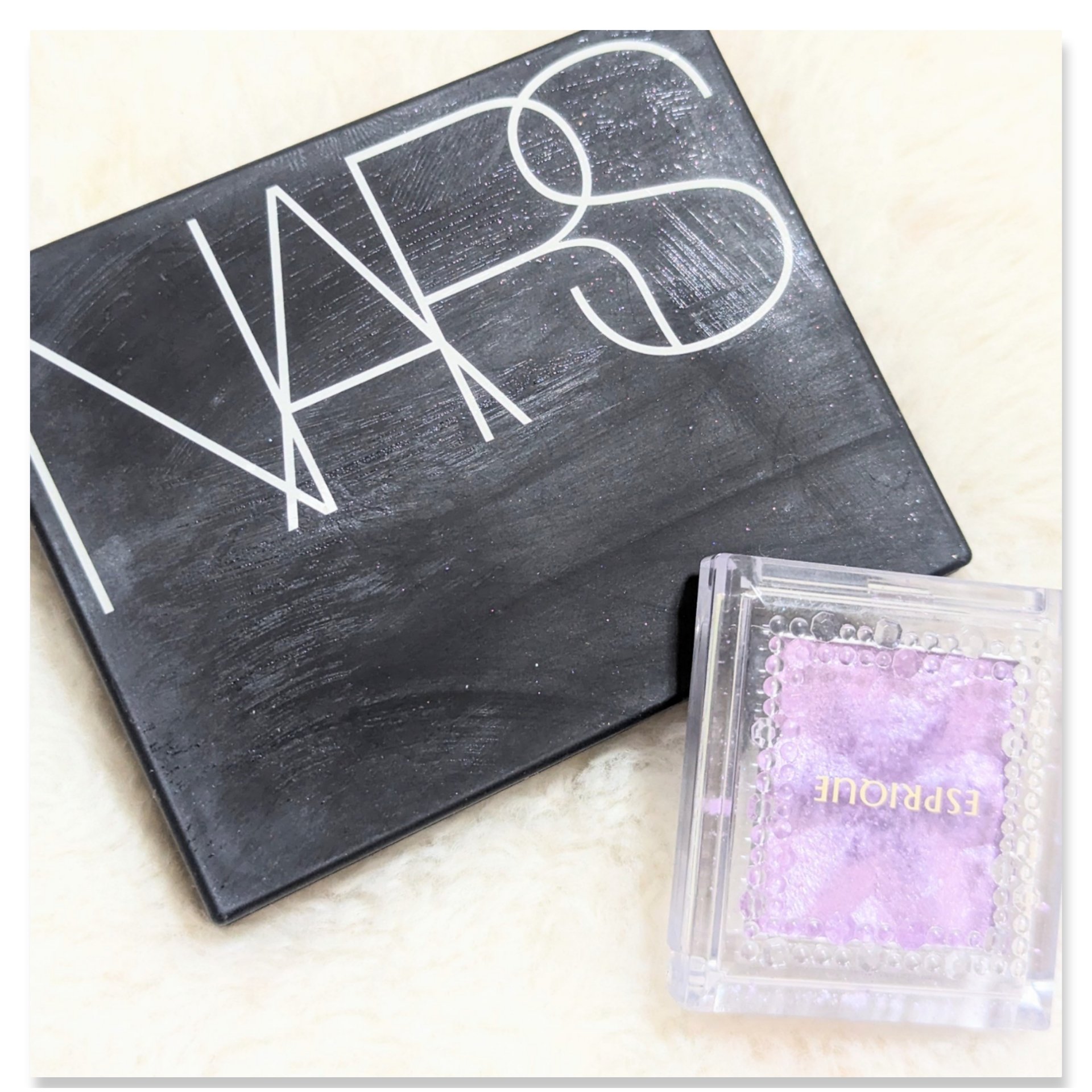 ヴォワヤジュールアイシャドウパレット/NARS/アイシャドウパレットを使ったクチコミ（3枚目）