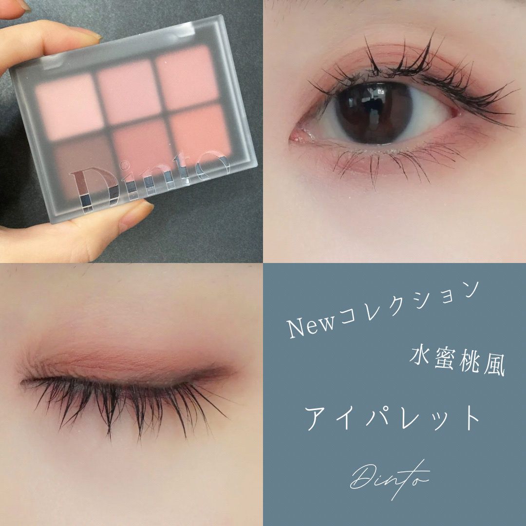 ブラーフィニシュシャドウパレット/Dinto/アイシャドウパレットを使ったクチコミ（1枚目）