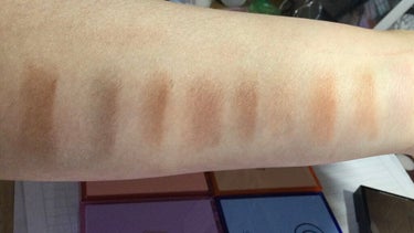  诗蒂娅九色眼影盘 (9 Colors Eye Shadow Palette)/SHEDELLA/アイシャドウパレットを使ったクチコミ（3枚目）