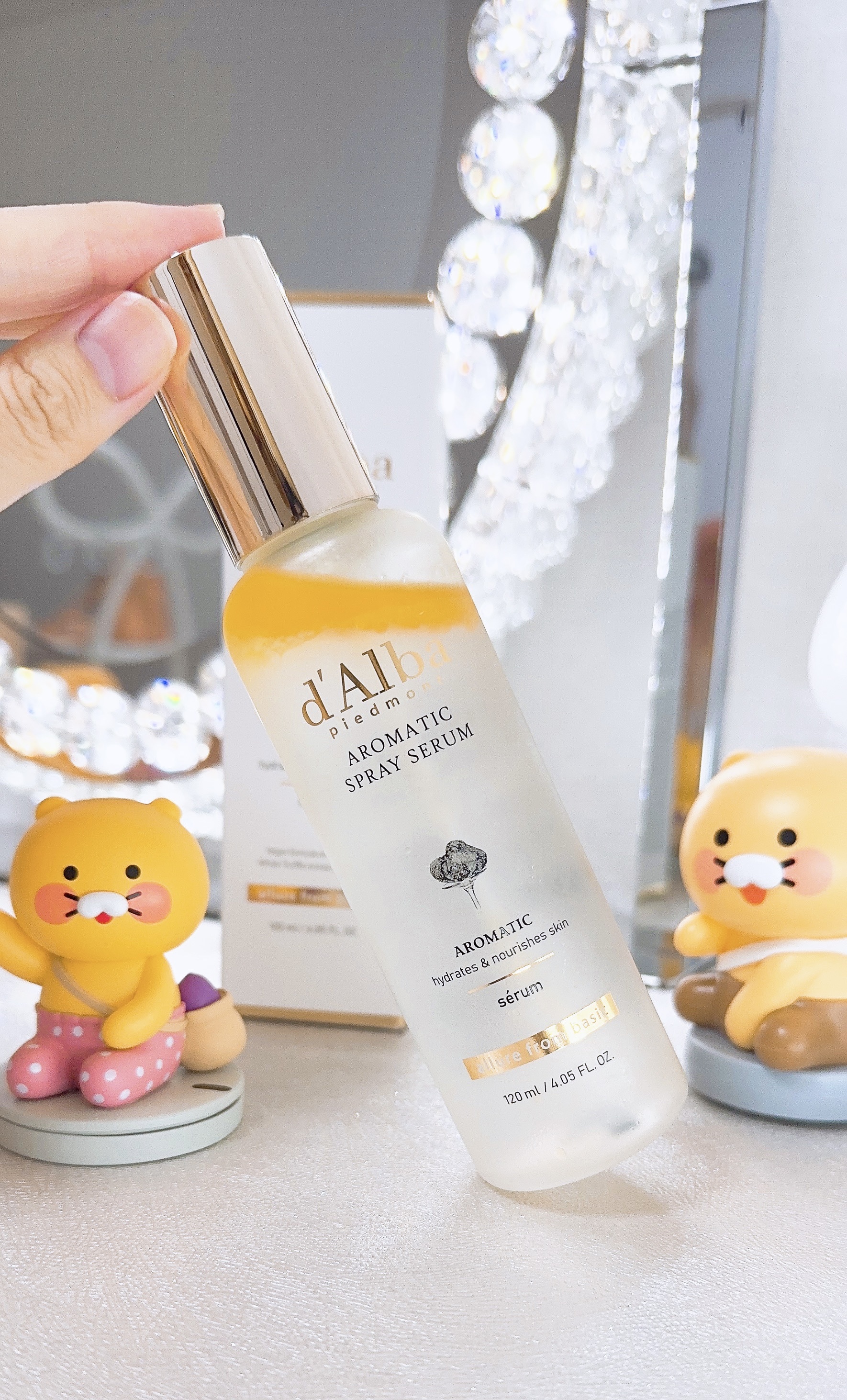 ホワイトトリュフファーストアロマティックスプレーセラム/ダルバ/ミスト状化粧水を使ったクチコミ（2枚目）