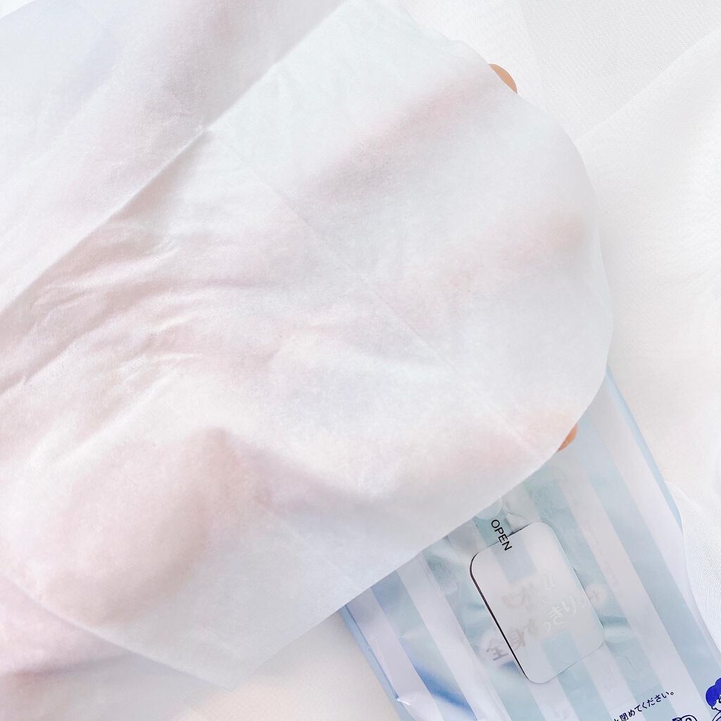 全身すっきりシート/ビオレu/ボディシートを使ったクチコミ（3枚目）