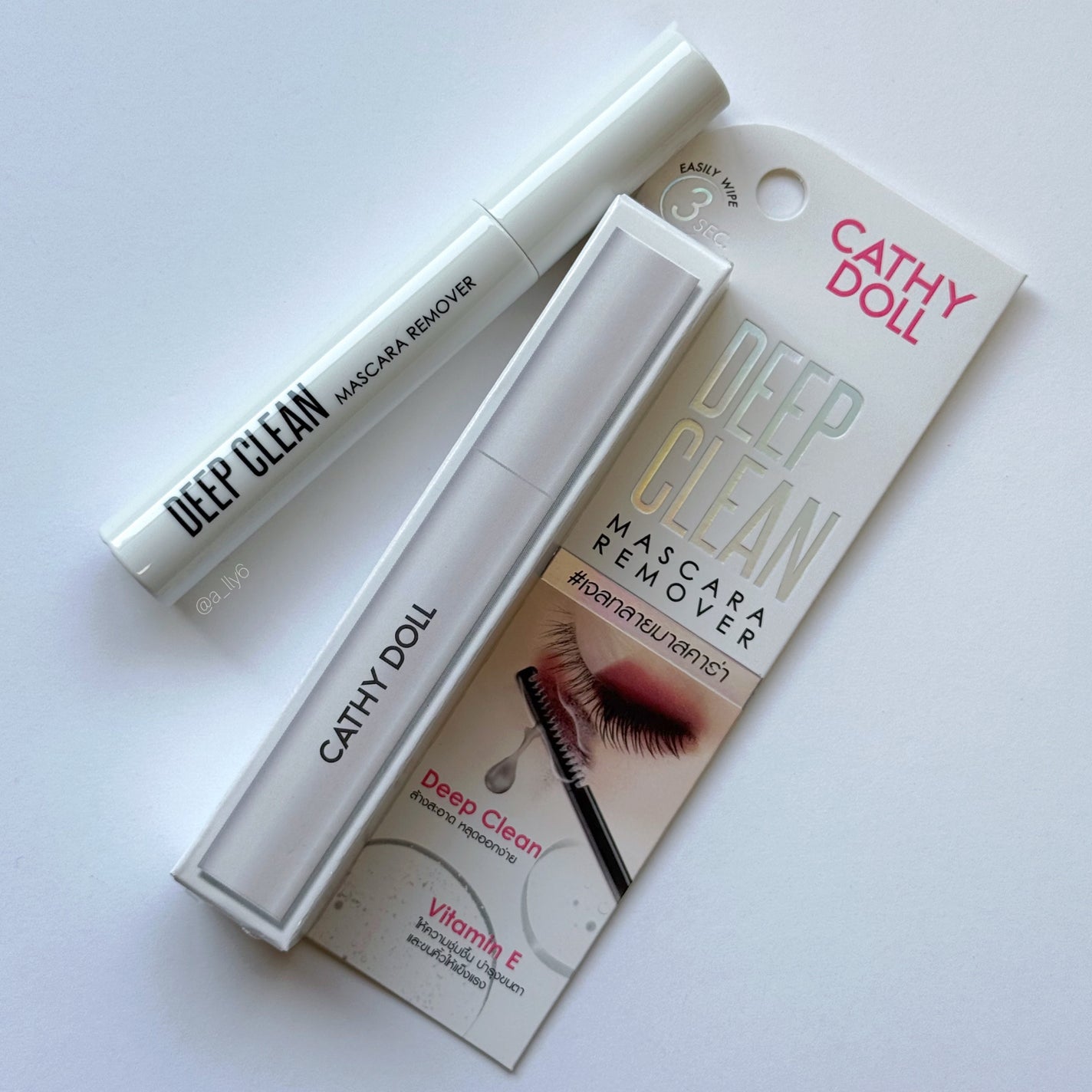 Cathy Doll ディープクリーンマスカラリムーバー/CathyDoll/ポイントメイクリムーバーを使ったクチコミ(2枚目)