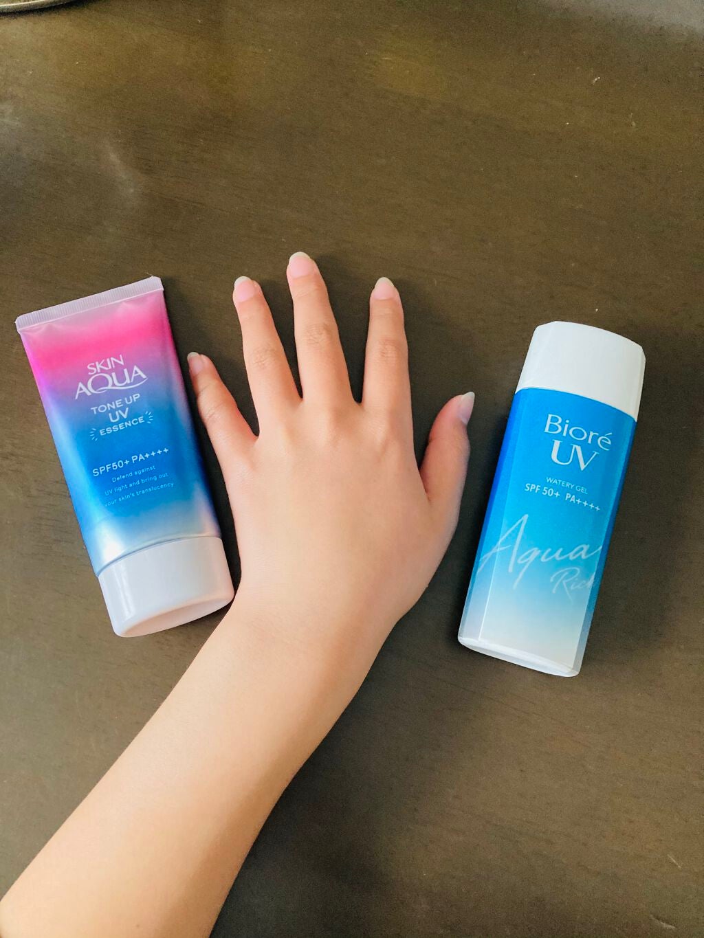 ビオレUV アクアリッチウォータリージェル /ビオレ/日焼け止め・UVケアを使ったクチコミ(5枚目)