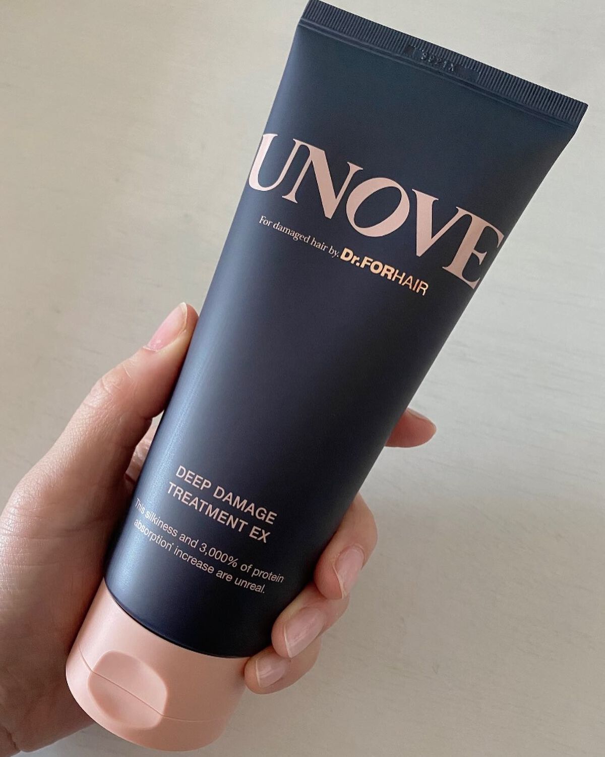 ディープダメージトリートメントEX/UNOVE/洗い流すヘアトリートメントを使ったクチコミ(1枚目)