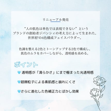 プリズム・リーブル/GIVENCHY/ルースパウダーを使ったクチコミ(4枚目)