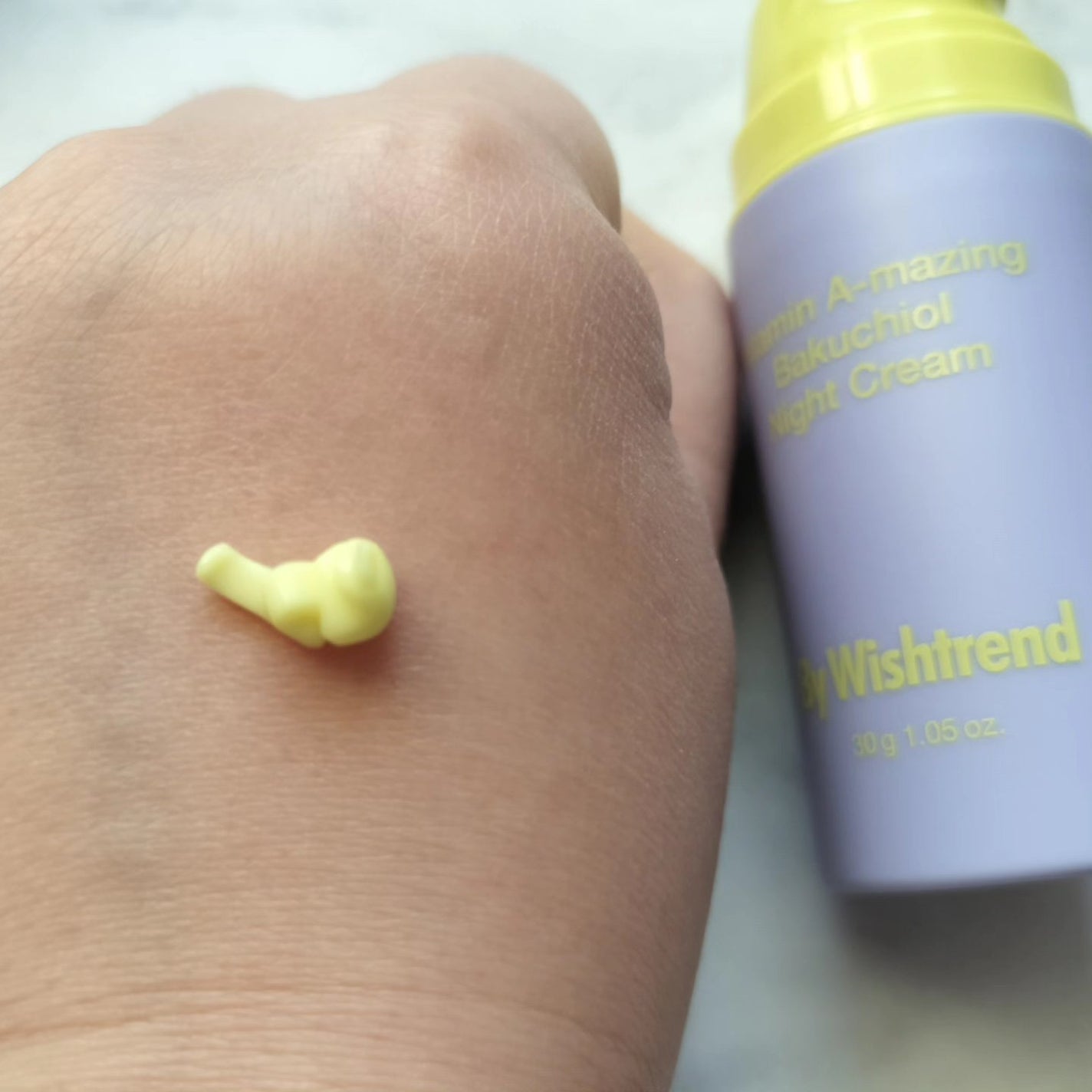 ビタミンA-mazingバクチオールナイトクリーム/By Wishtrend/フェイスクリームを使ったクチコミ(5枚目)