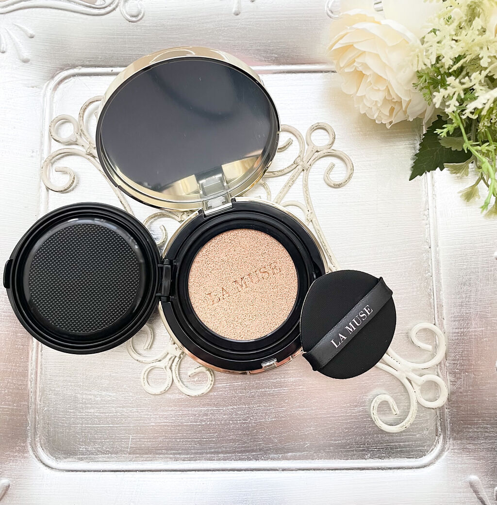 CORRECT CARE COMPLETE CC CUSHION/ラミューズ/クッションファンデーションを使ったクチコミ（2枚目）