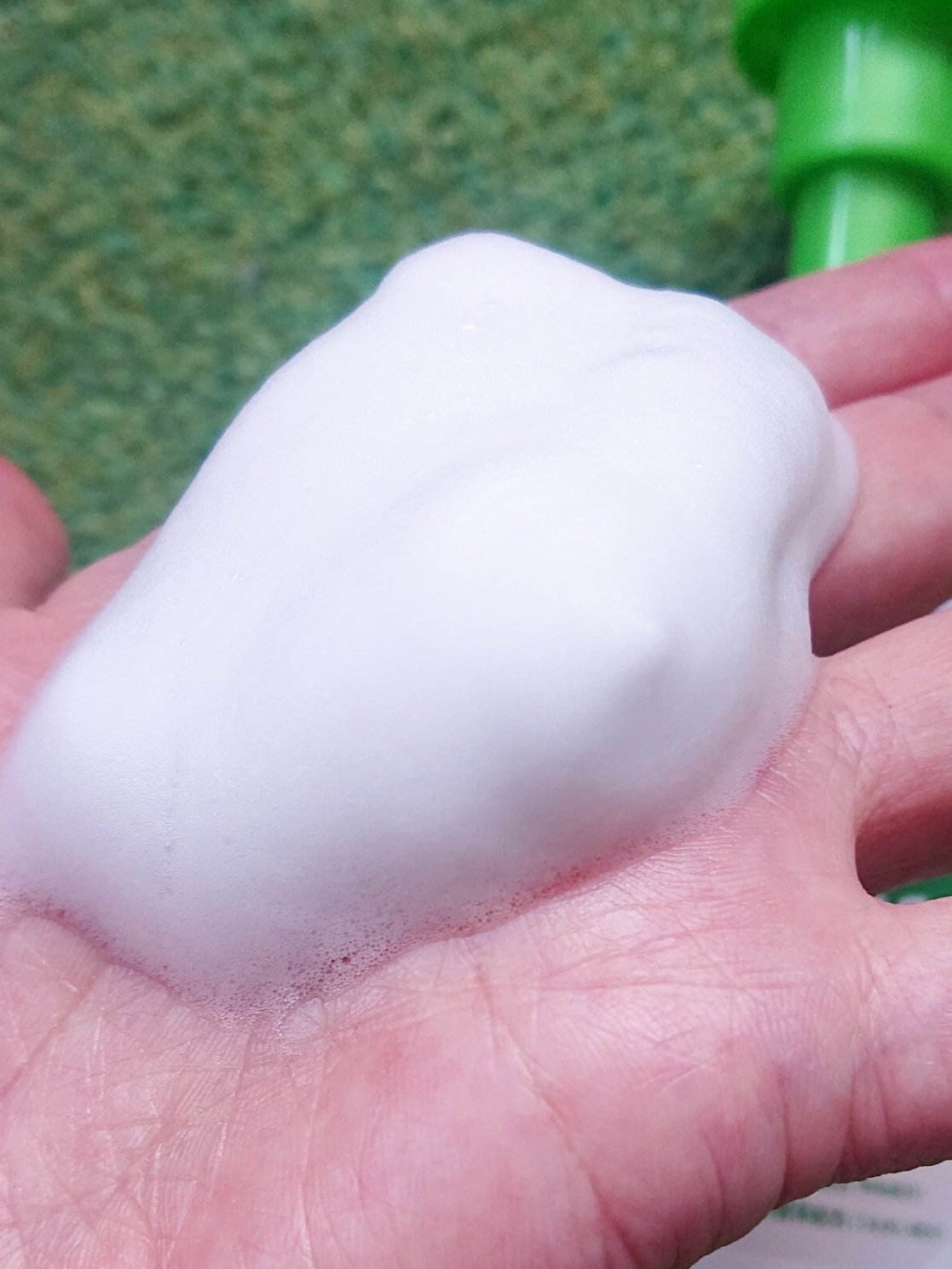 薬用ふわふわな泡洗顔  160mL/メンソレータム アクネス/泡洗顔を使ったクチコミ（2枚目）