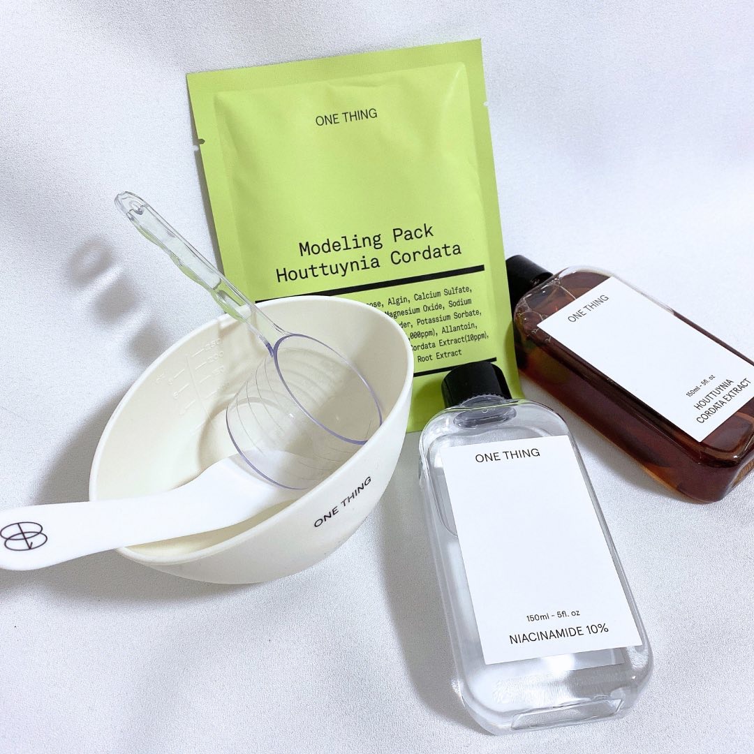 モデリングパック ドクダミ/ONE THING/シートマスク・パックを使ったクチコミ（2枚目）