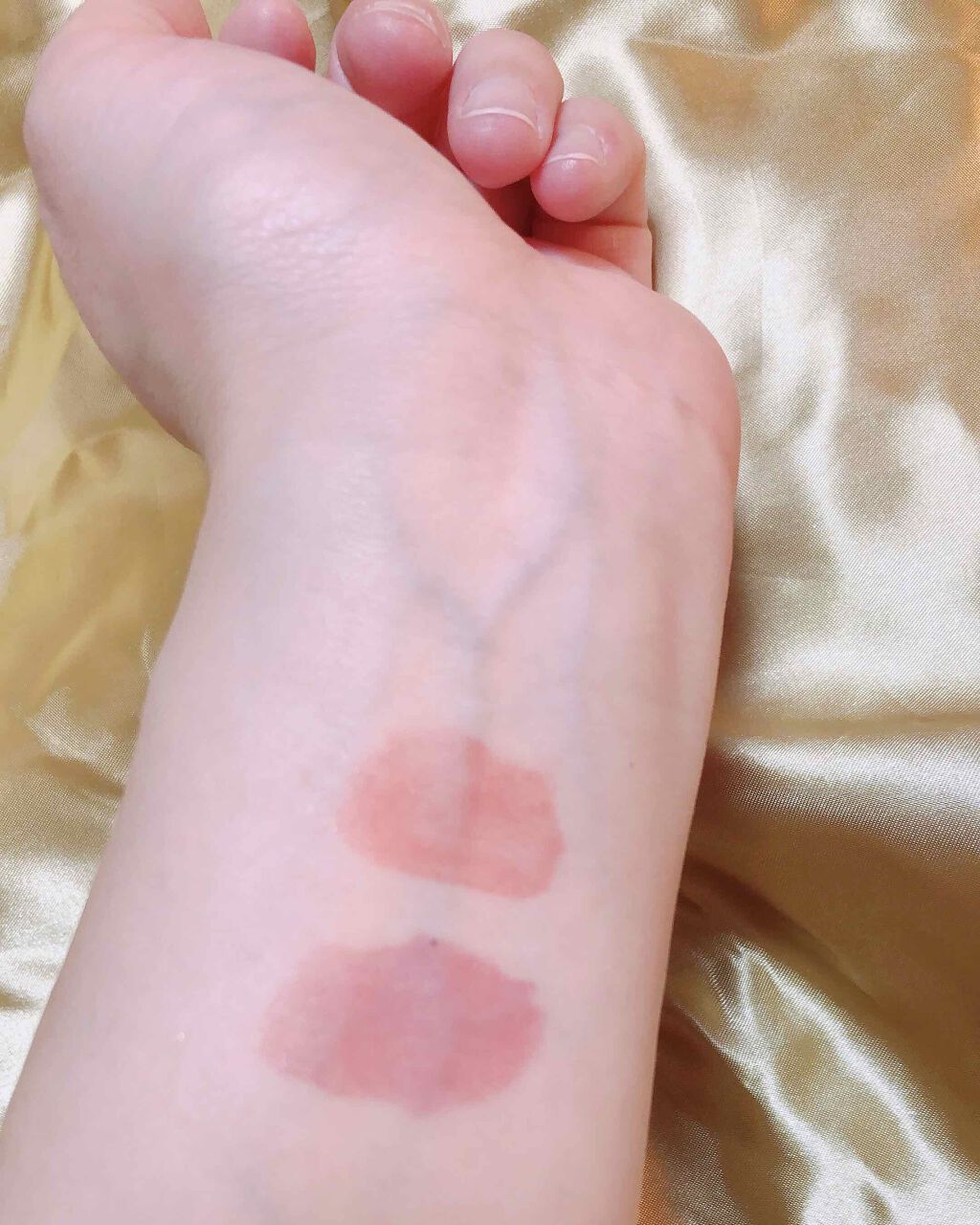 グラスティングウォーターティント/rom&nd/リップティントを使ったクチコミ（3枚目）