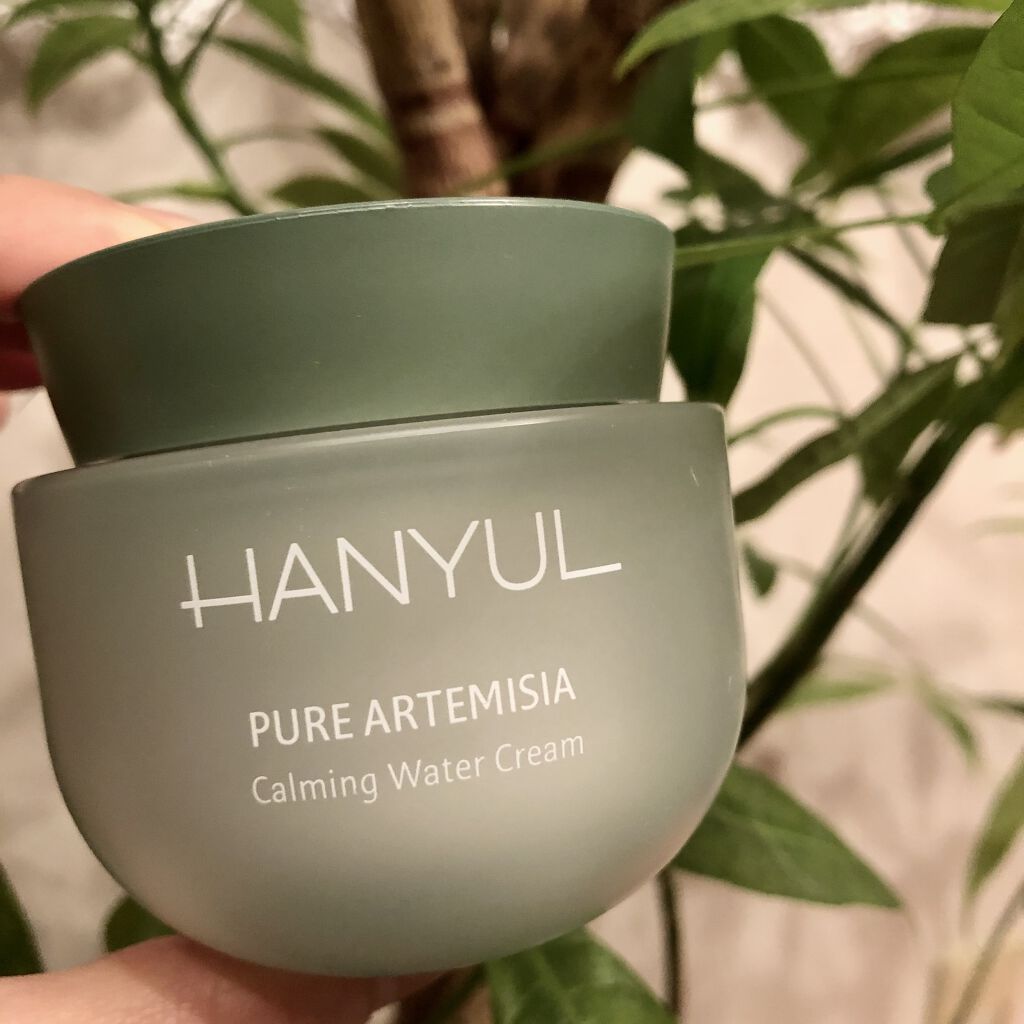 ピュアアルテミシア カーミングウォータークリーム/HANYUL(ハンユル)/フェイスクリームを使ったクチコミ（1枚目）