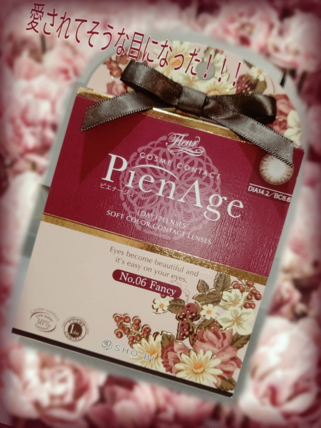 ピエナージュ No.6 Fancy/PienAge/カラーコンタクトレンズを使ったクチコミ（1枚目）
