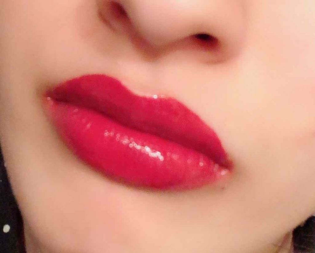 カラーティントリップ/CEZANNE/リップティントを使ったクチコミ（2枚目）