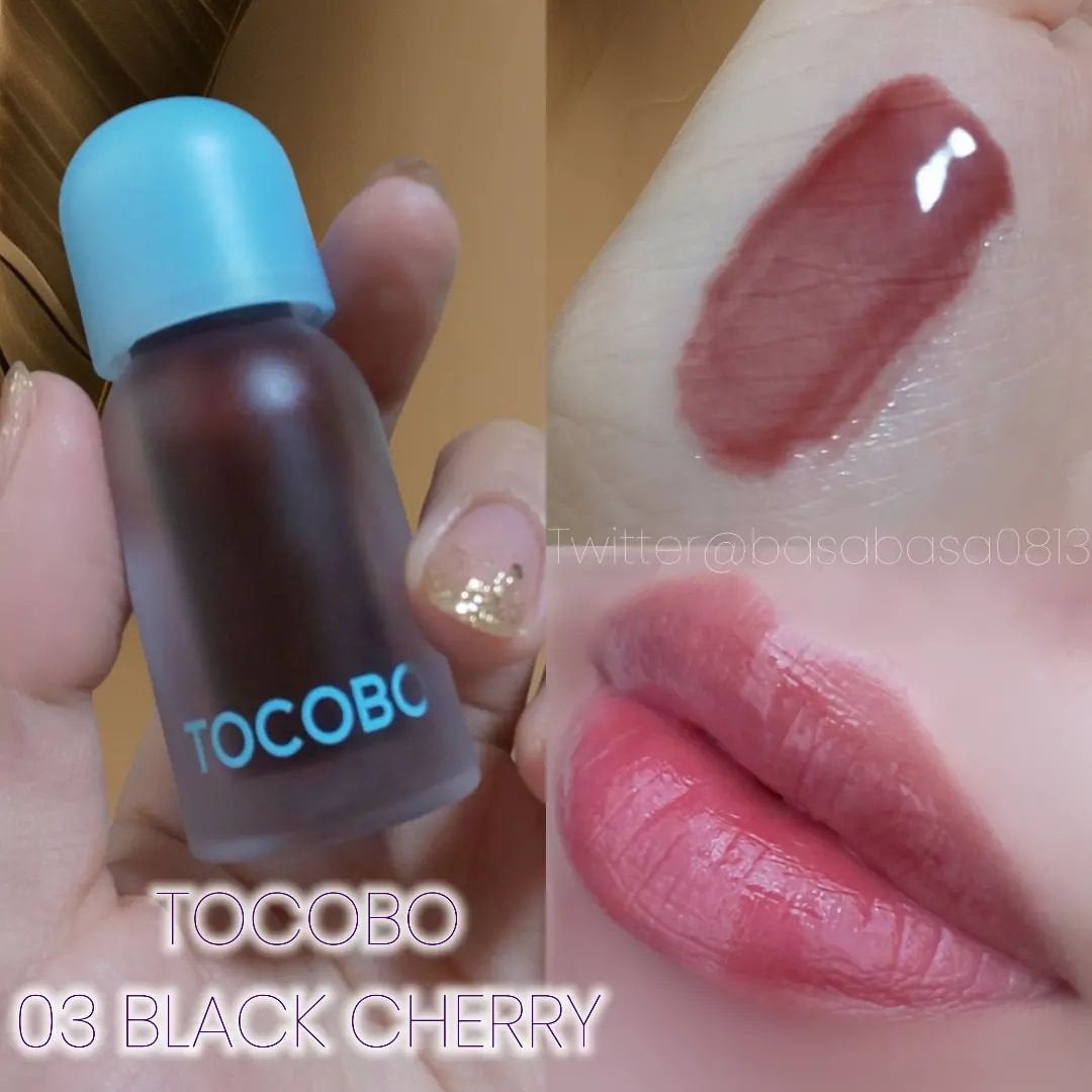 ジューシーベリープランピングリップオイル/TOCOBO/リップグロスを使ったクチコミ(1枚目)