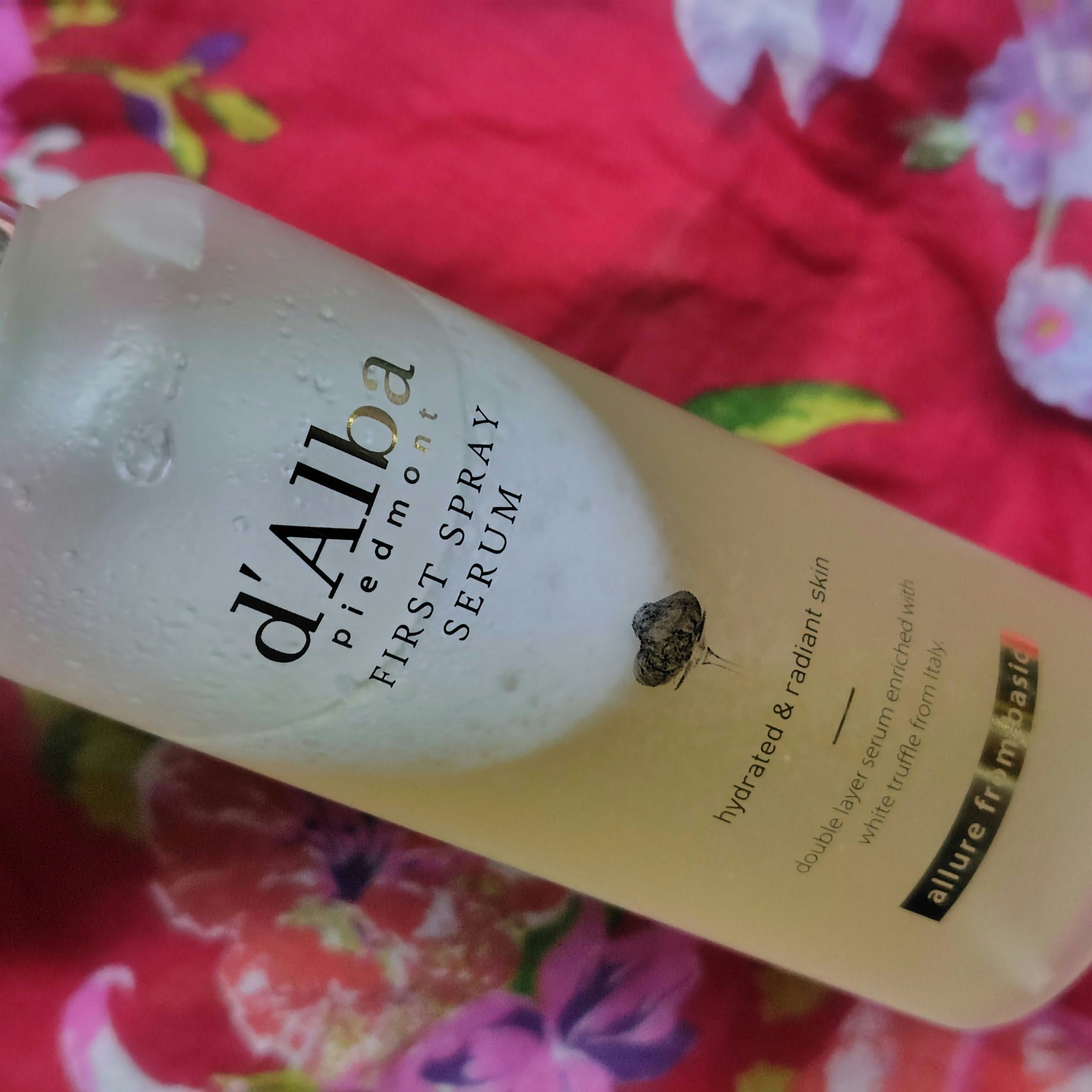 ダルバ ホワイトトリュフファーストスプレーセラム/ダルバ/ミスト状化粧水を使ったクチコミ（1枚目）