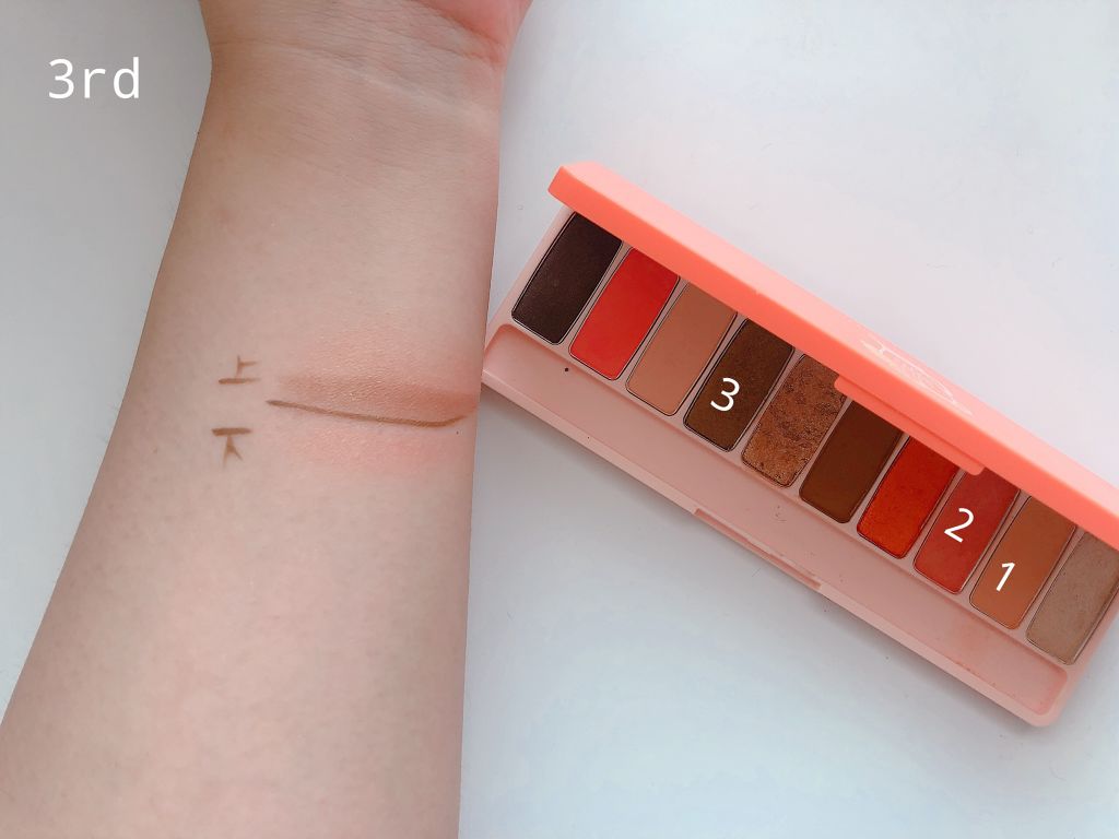 プレイカラー アイシャドウ/ETUDE/アイシャドウパレットを使ったクチコミ（3枚目）