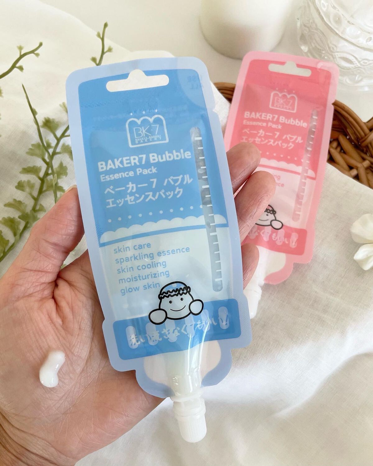 マジックバブルエッセンスパックMINI/BAKER7/シートマスク・パックを使ったクチコミ（3枚目）