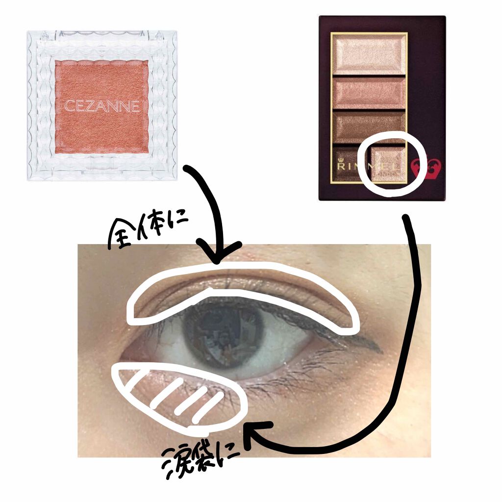 ショコラスウィート アイズ/リンメル ロンドン/アイシャドウパレットを使ったクチコミ(3枚目)