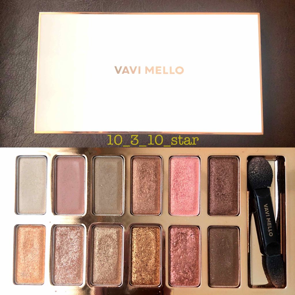バレンタインボックス/VAVI MELLO/アイシャドウパレットを使ったクチコミ(2枚目)